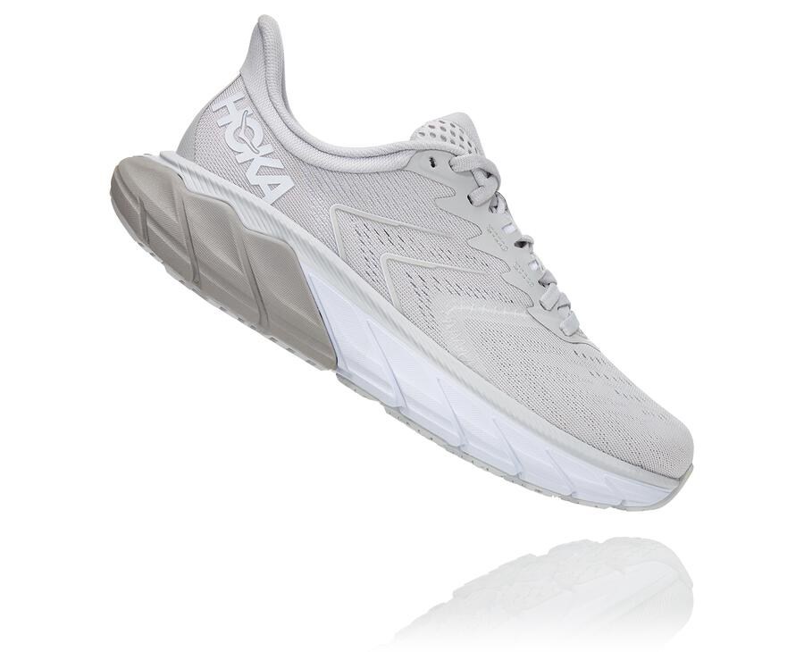 Running Shoes Womens - Hoka One One Arahi 5 - Grey - TCVDJXZ-64